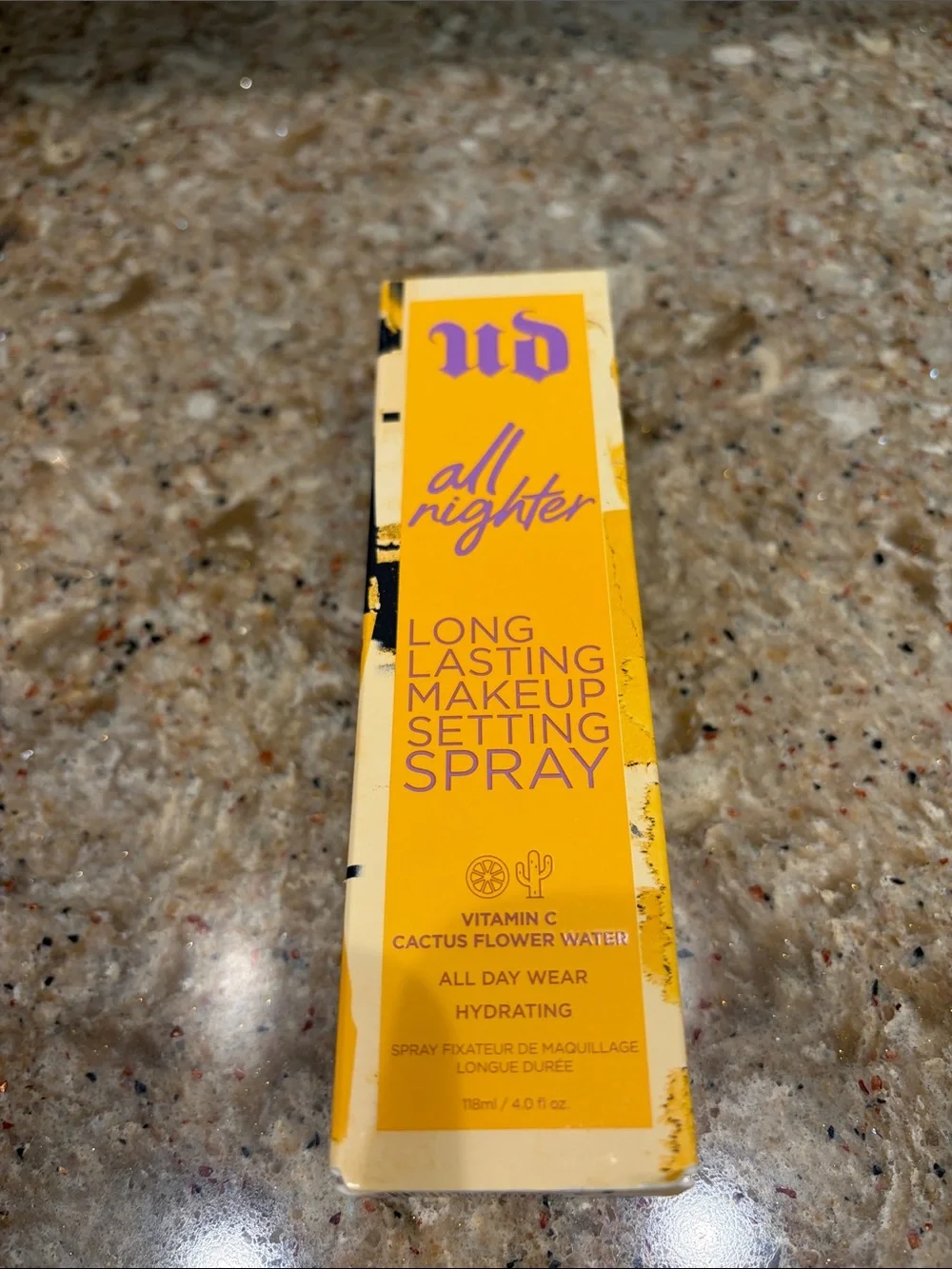 NEW Urban Decay All Nighter Vitamin C Hydrating Makeup Setting Spray